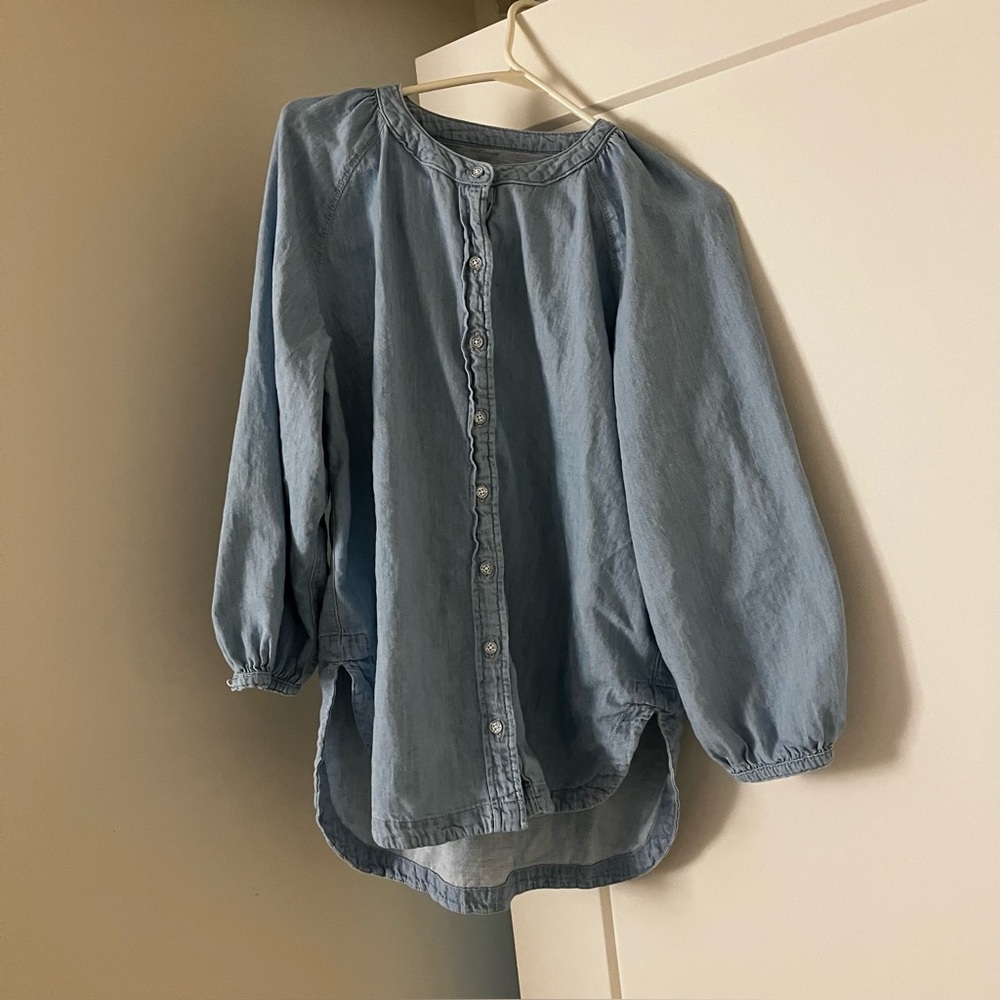 NWOT Universal Thread Light Blue Denim Shirt